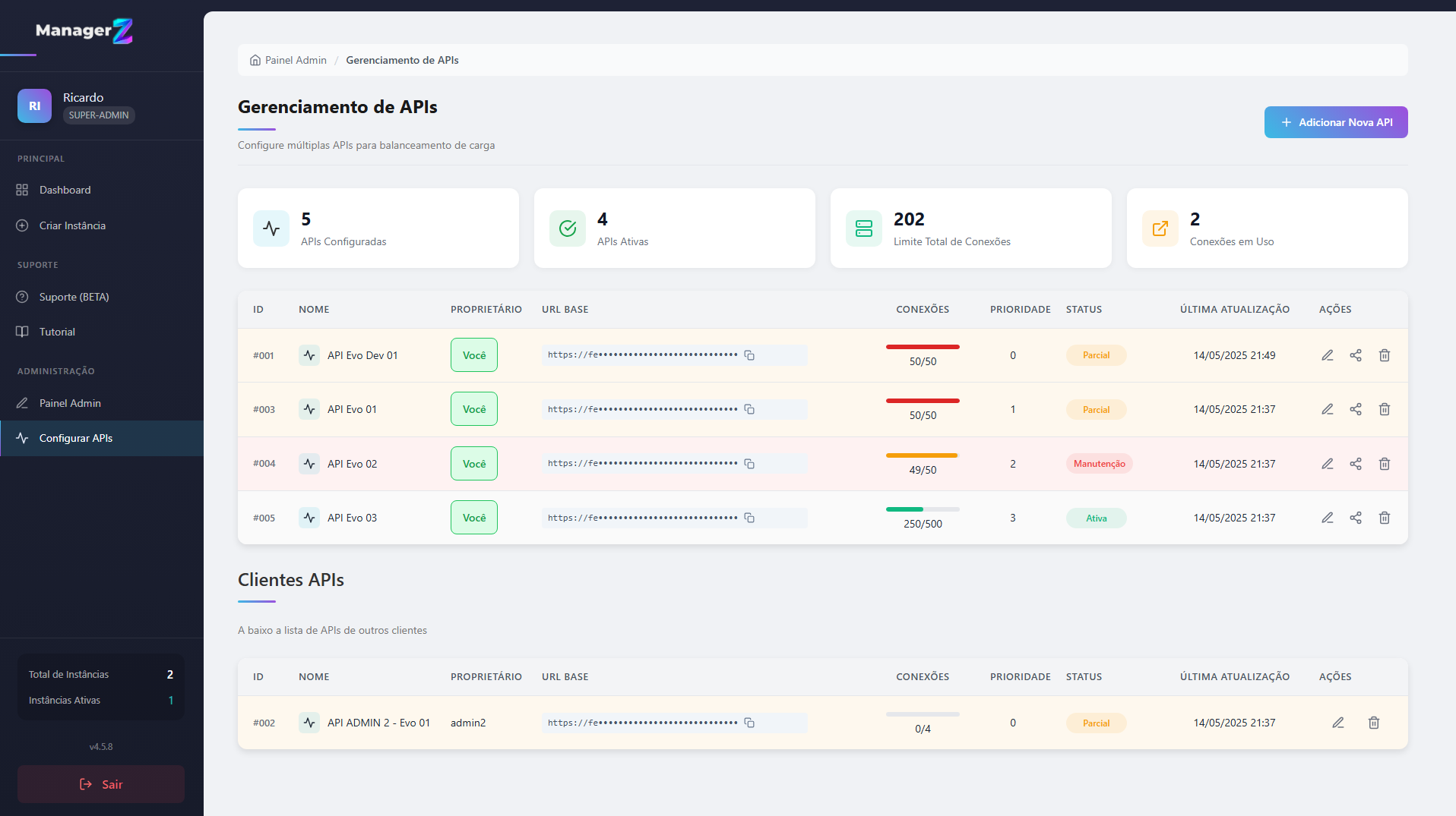 Manager API